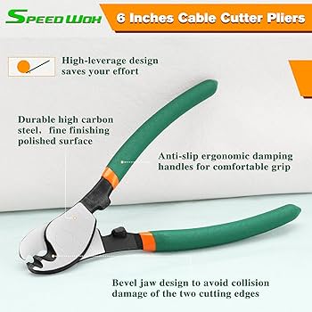 Amazon | SPEEDWOX ケーブルカッター 小型 電工 自転車 ワイヤー